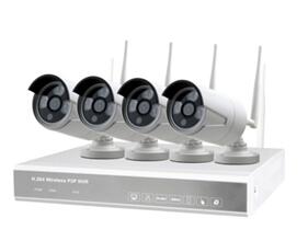 Wireless NVR Kits 4ch 2.4G